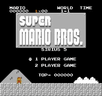 Sirius Mario Bros 5 Title Screen